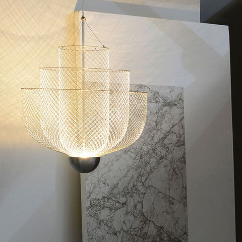 Mesh Metal Chandelier