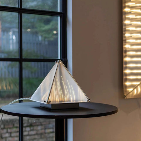 Pyramid Table Lamp