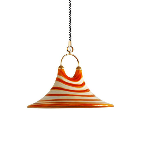 Retro Adjustable Speaker Pendant Lamp