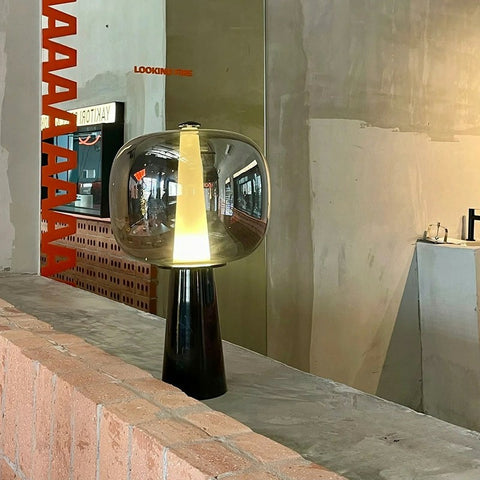 Glass Table Lamp