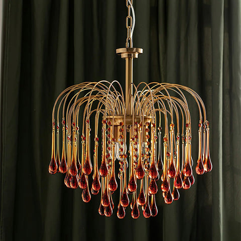 Waterdrop Vintage Chandelier