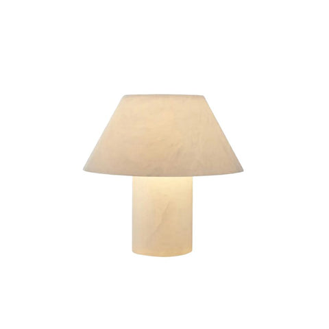 Alabaster Mushroom Table Lamp
