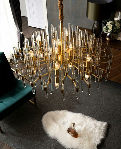 Vintage Crystal Chandelier