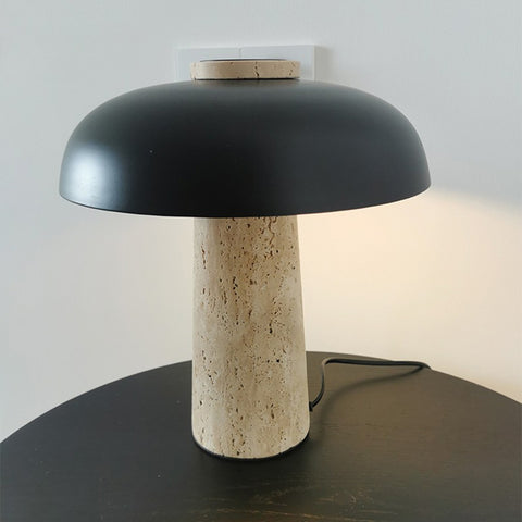 Stone Mushroom Table Lamp