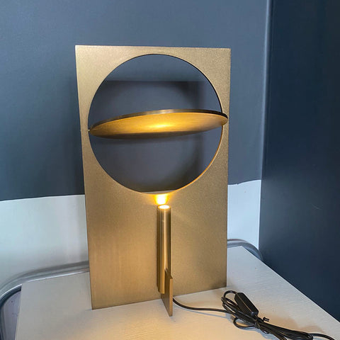 Stainless steel ambient table lamp
