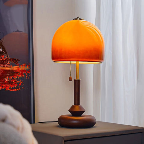 Medieval Solid Wood Table Lamp