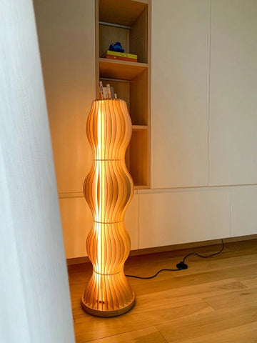 Wooden Floor Lamp