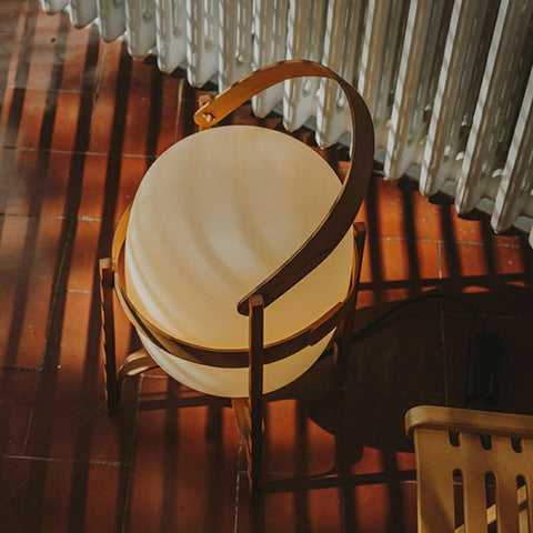 Wooden Table Lamp