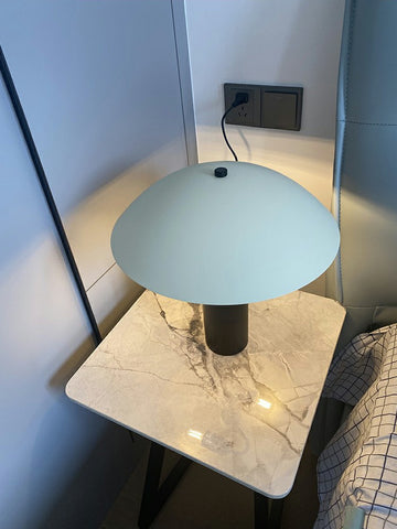 Metal Mushroom Table Lamp
