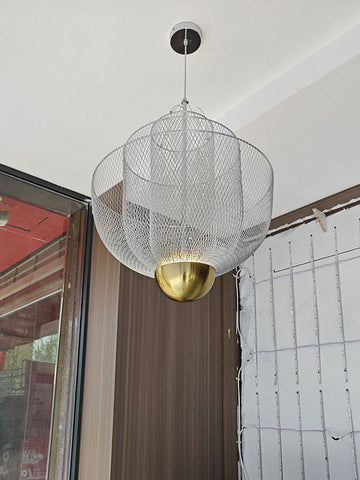 Mesh Metal Chandelier