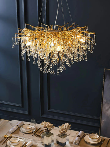 Waterdrop Crystal Chandelier