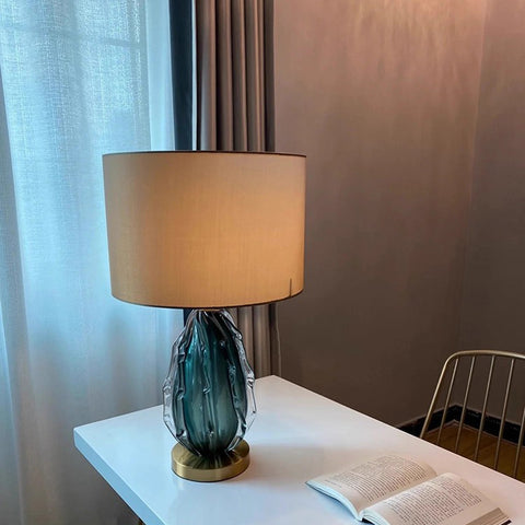 Coloured Glaze Table Lamp