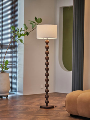 Solid Wood Floor Lamp