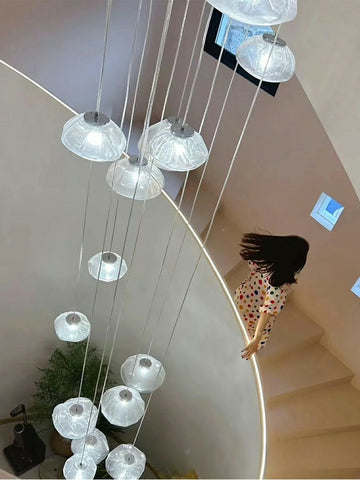 Glass Cloud Pendant Lamp
