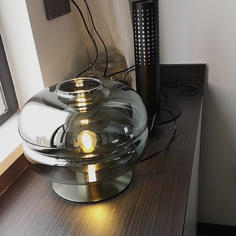 Glass Table Lamp
