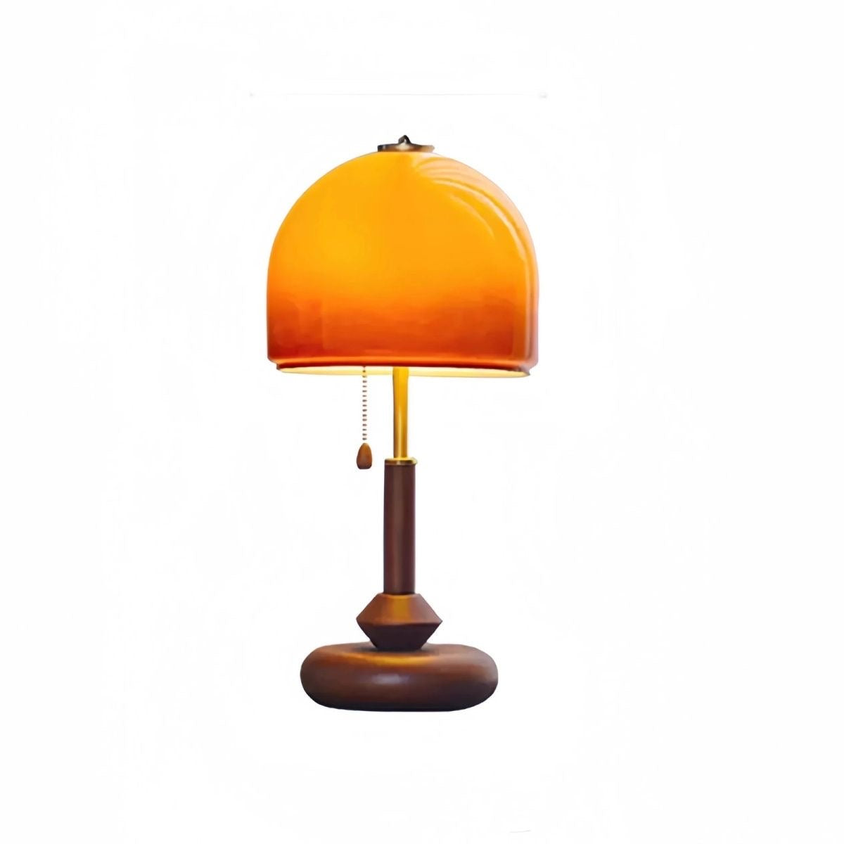 Medieval Solid Wood Table Lamp