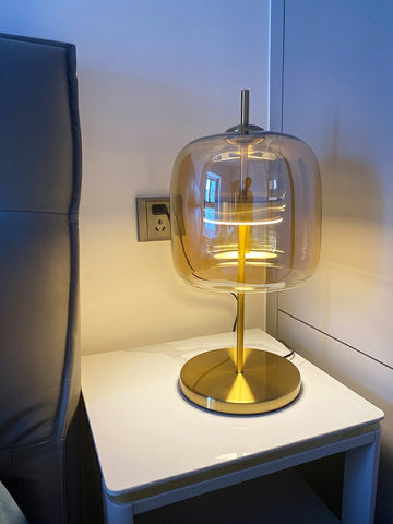 Glass Table Lamp