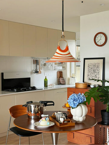 Retro Adjustable Speaker Pendant Lamp