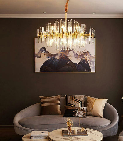 Vintage Crystal Chandelier