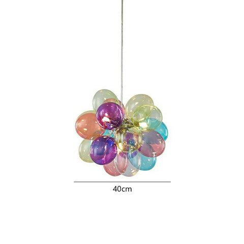 Colorful Bubble Chandelier