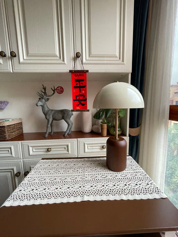 Solid Wood Table Lamp