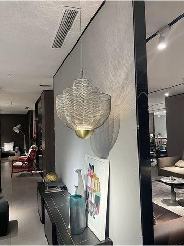 Mesh Metal Chandelier