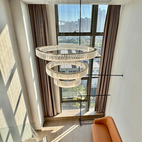 Circular Crystal Chandelier