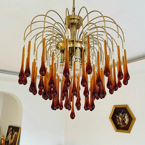 Waterdrop Vintage Chandelier