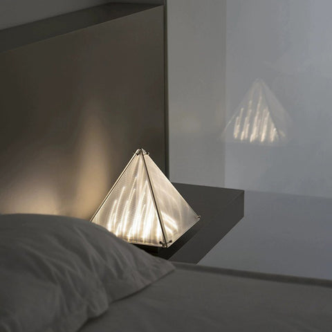 Pyramid Table Lamp