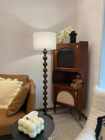 Solid Wood Floor Lamp