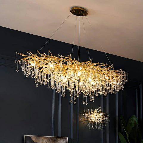 Waterdrop Crystal Chandelier