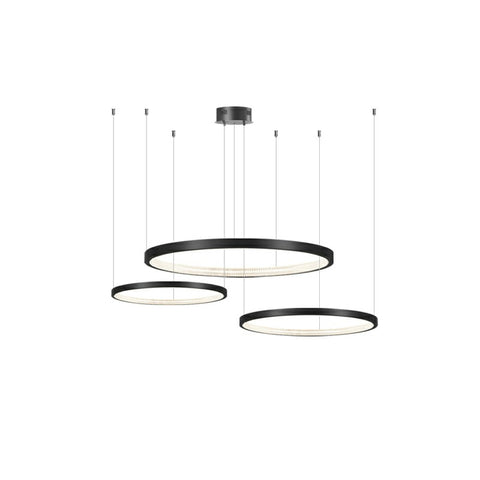 Black Circular Chandelier