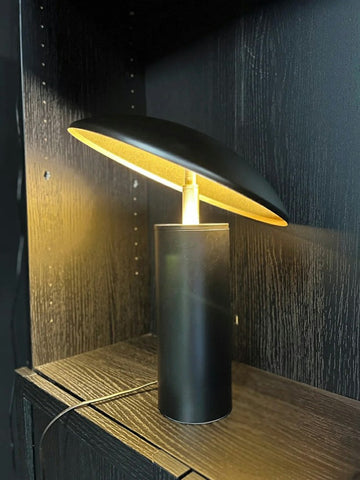 Metal Mushroom Table Lamp