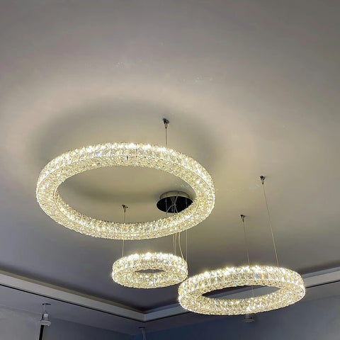 Luxury Crystal Circular Chandelier