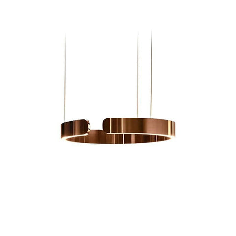 Stainless Steel Circular Chandelier