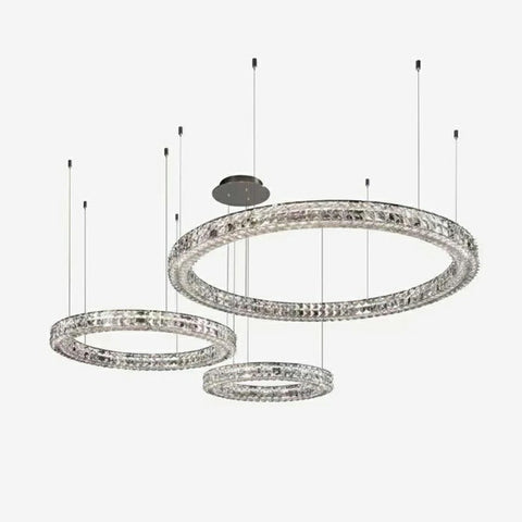 Luxury Crystal Circular Chandelier