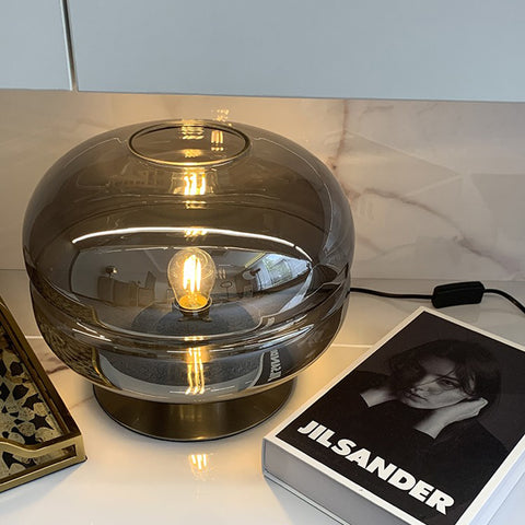 Glass Table Lamp