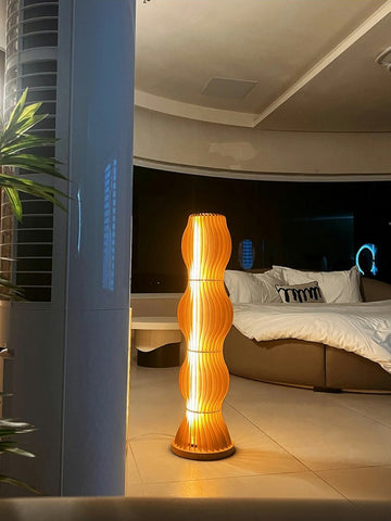 Wooden Floor Lamp