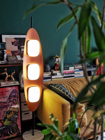 Surfboard Floor Lamp
