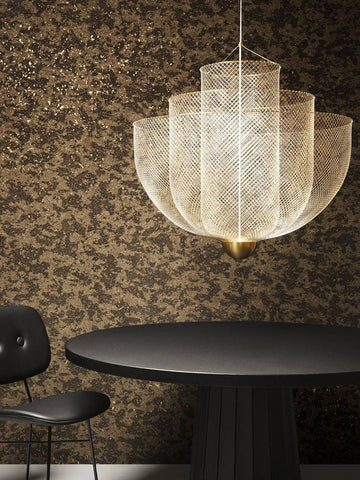 Mesh Metal Chandelier