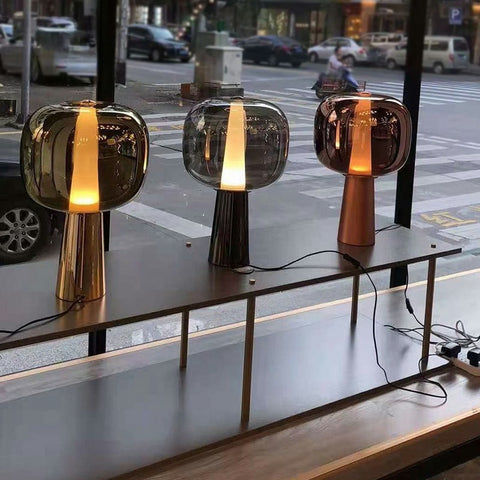 Glass Table Lamp