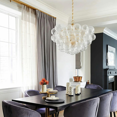 Glass Ball Bubbles Chandelier