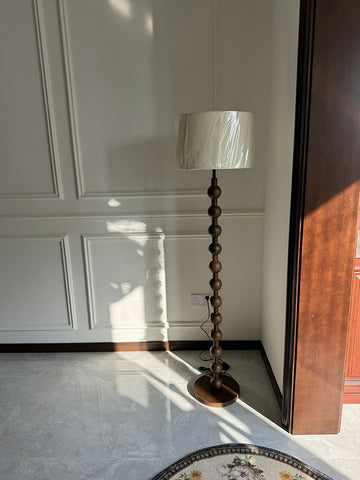 Solid Wood Floor Lamp