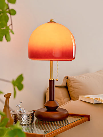 Medieval Solid Wood Table Lamp