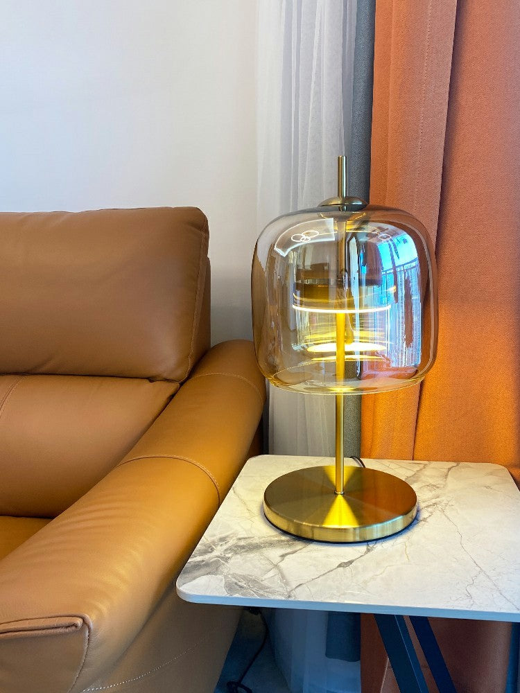 Glass Table Lamp