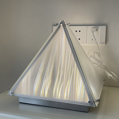 Pyramid Table Lamp