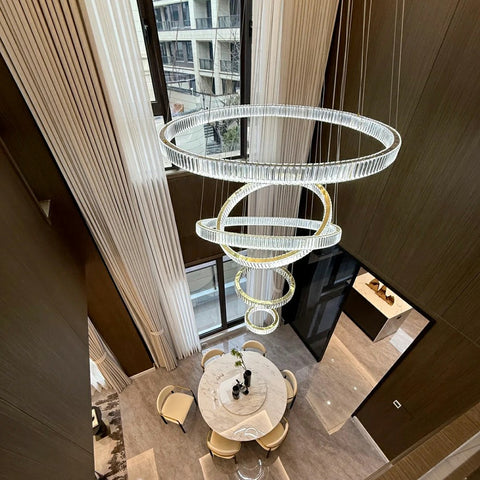 Circular Crystal Chandelier