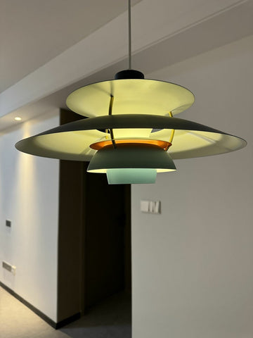 Colorful Flying Saucer Pendant Lamp