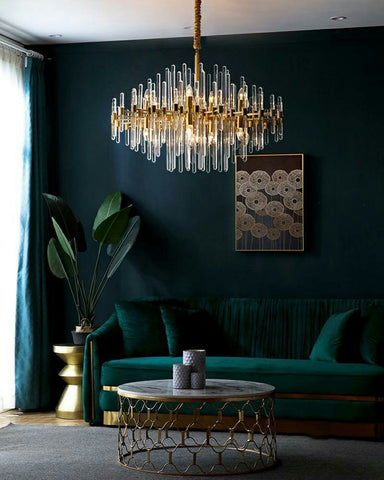 Vintage Crystal Chandelier
