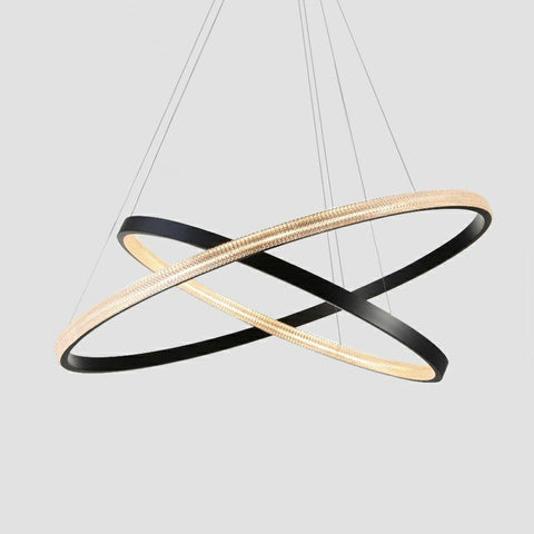 Black Circular Chandelier